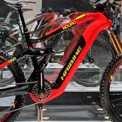 Haibike Flyon 2019 E-Mountainbike in Ausstellungsraum