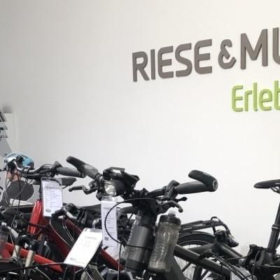 Riese & Müller Erlebnis-Store mit E-Bikes