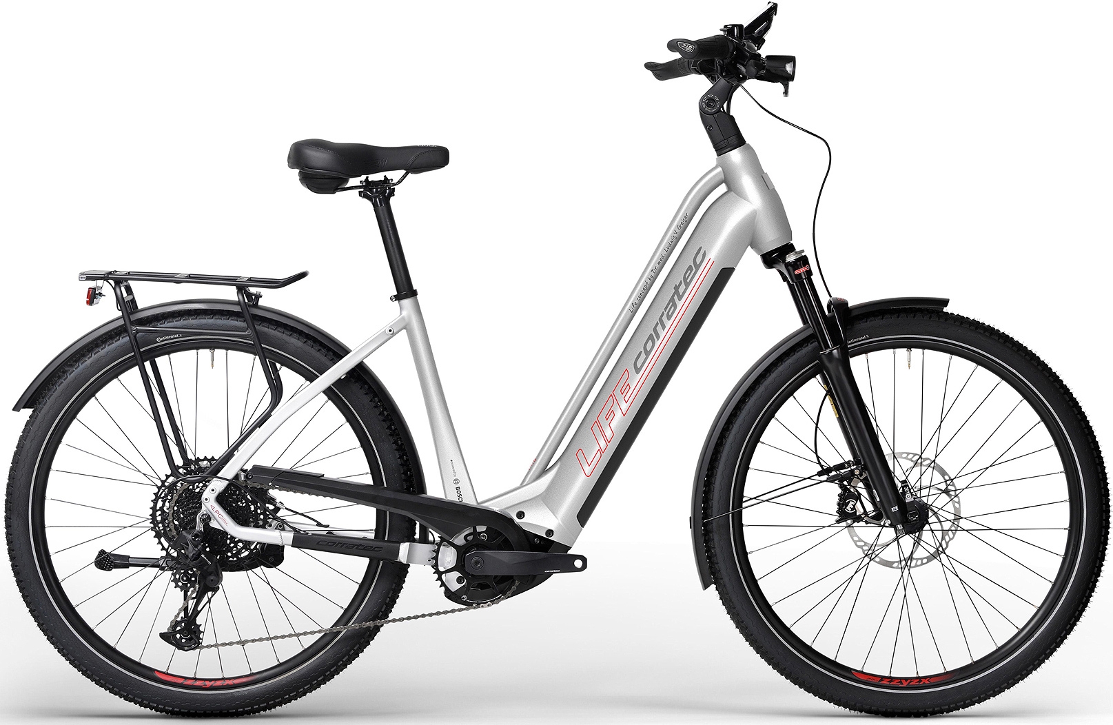 Entdecken Sie das Corratec Life E-Bike für urbanes Fahren – stilvoll, leistungsstark und komfortabel für Ihre tägli