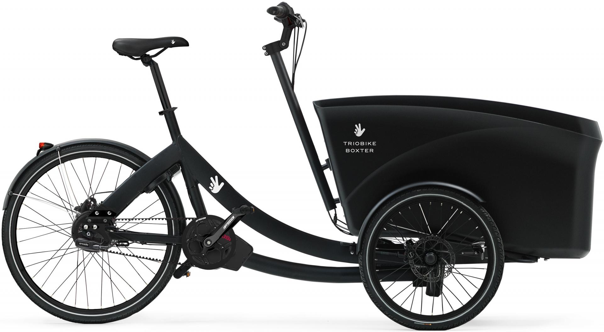 Entdecken Sie das Triobike Boxter E-Lastenrad 2021 mit Enviolo-Schaltung. Perfekt für umweltfreundlichen Transport