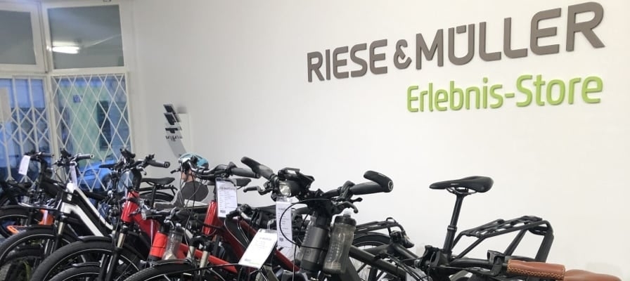 Riese & Müller Erlebnis-Store mit E-Bikes