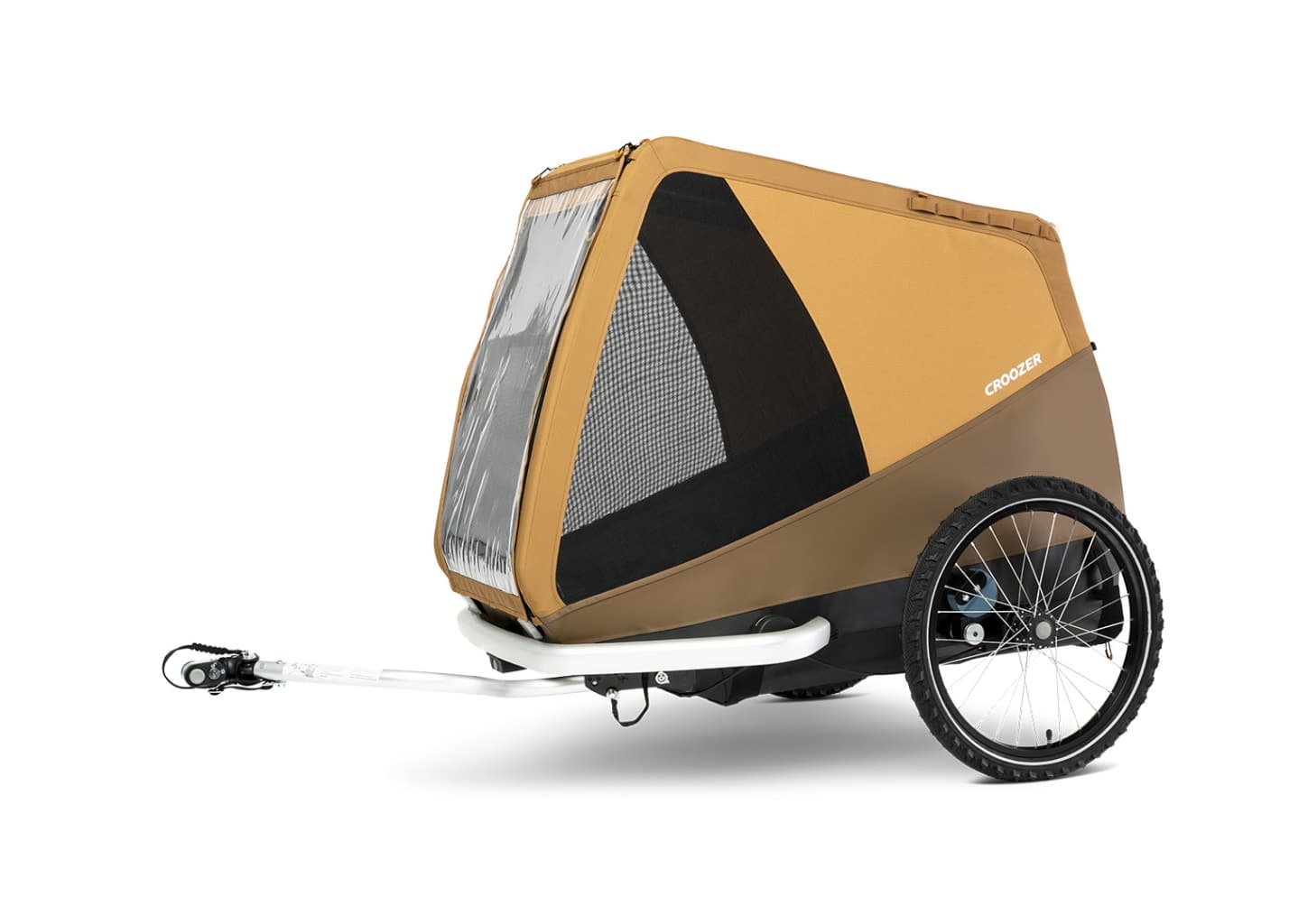 Sicherer, geräumiger Croozer Tammo Anhänger für Hunde. Perfekt für komfortable und stilvolle Fahrten mit Ihrem Vier