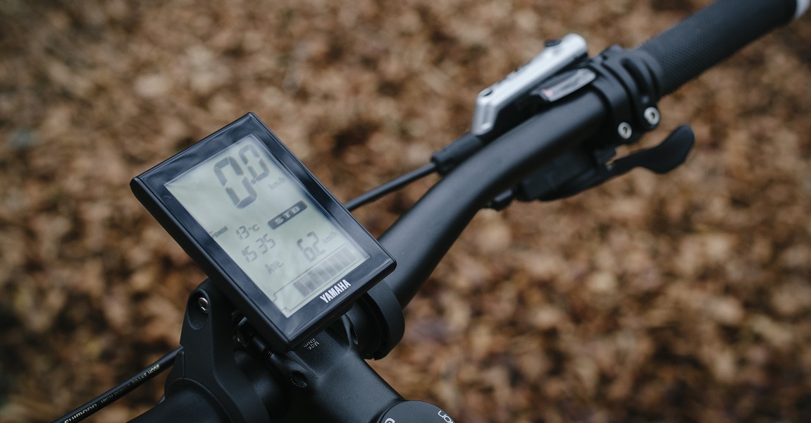 Der e-Bike-Antrieb wird über ein Display gesteuert, auf dem auch die unterschiedlichen Unterstützungsstufen eingestellt werden.