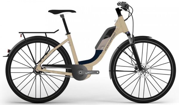 Corratec E-Power Urban 28 Fusion Tube AP5 8S Wave 2023 City e-Bike