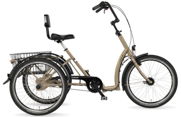pfautec Comfort 2025 Dreirad für Erwachsene