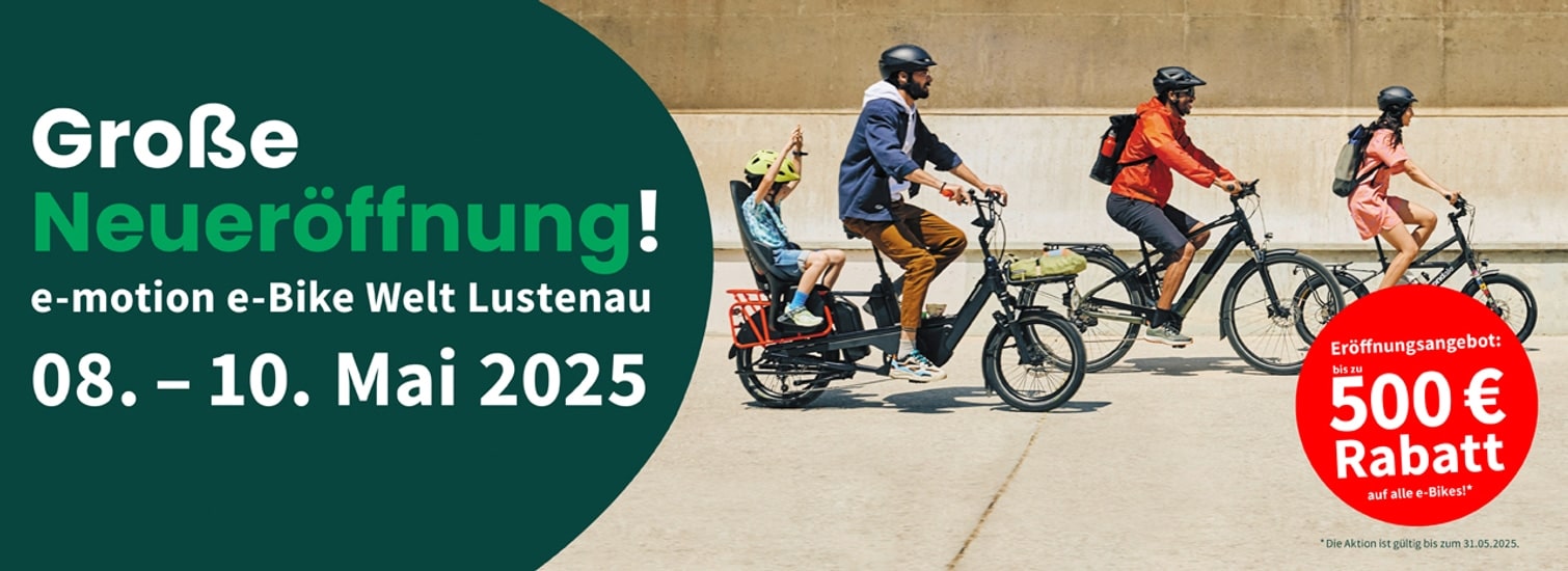 e-motion e-Bike Welt Lustenau